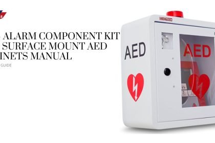 mm- alarm component kit for surface mount aed cabinets manual