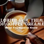 calories in a thimble of coffee creamer