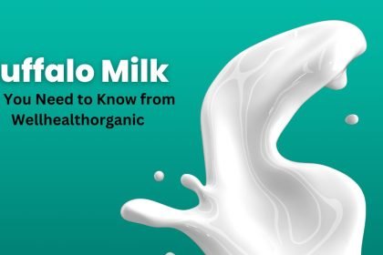 wellhealthorganic buffalo milk tag