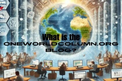 the oneworldcolumn.org blog